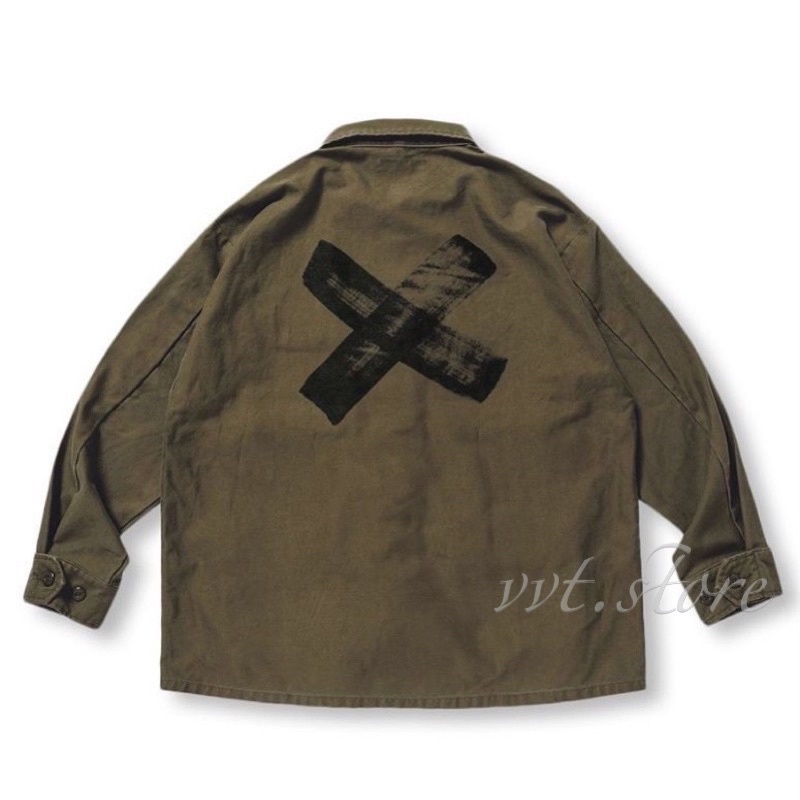 WTAPS 20SS JUNGLE LS 01 / SHIRT. COTTON. STAIN 長袖襯衫四袋| 蝦皮購物