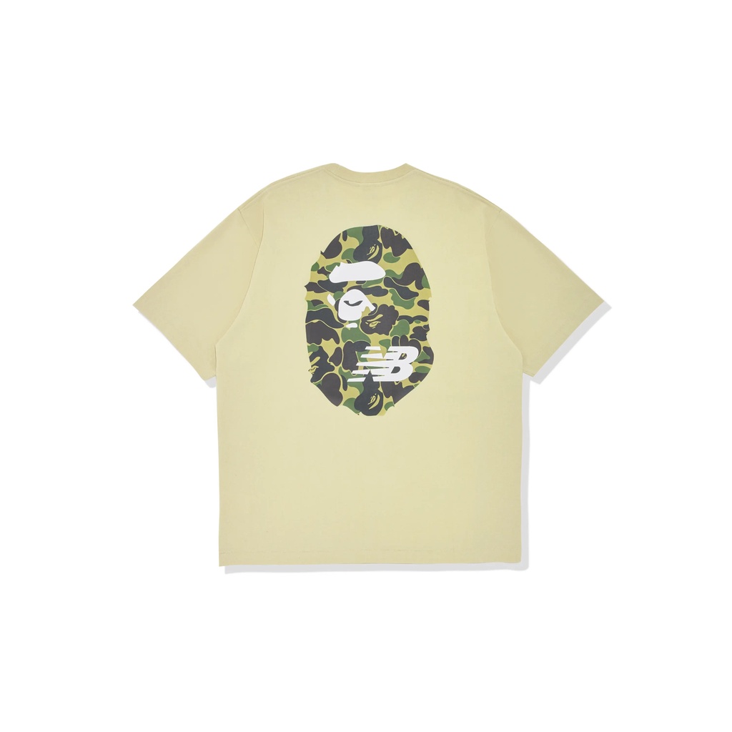 日貨代購CITY】BAPE NEW BALANCE APE HEAD RELAXED FIT TEE 短T 寬版