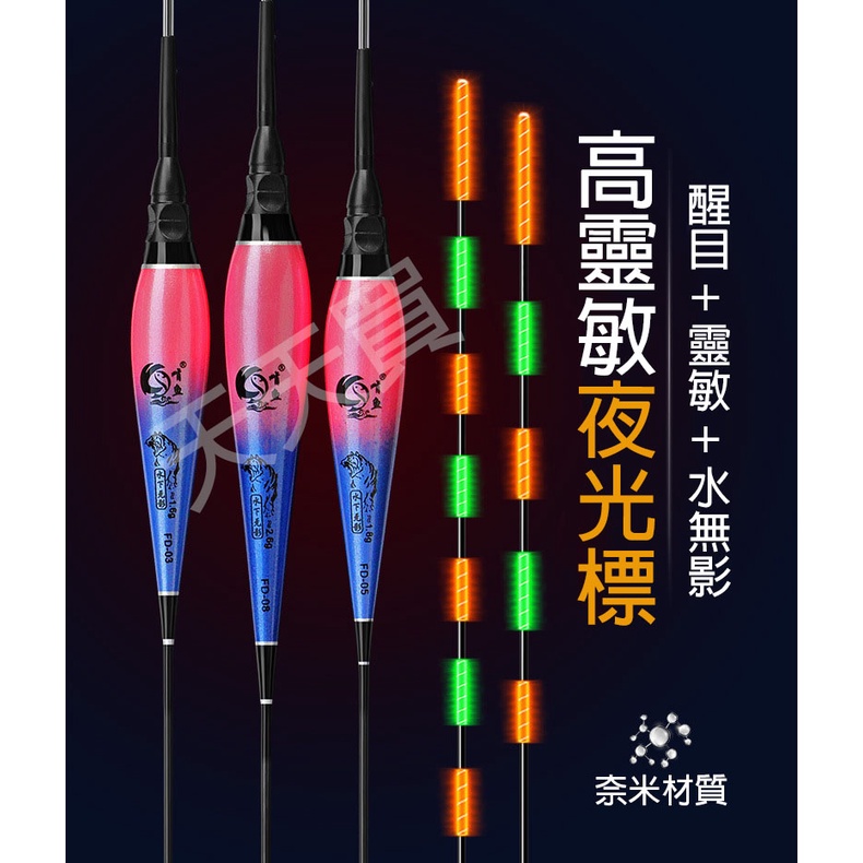 【售完即止】啃魚浮標 LED電子浮標 日夜兩用浮標 水無影電子浮標 奈米浮標 海釣浮標 池釣浮標 | 蝦皮購物