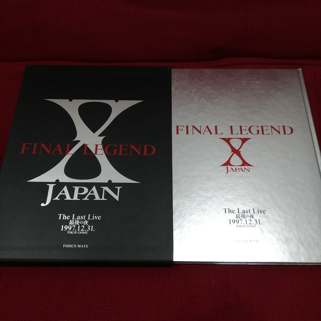 FINAL LEGEND X JAPAN The Last Live寫真集/ 1997 XJAPAN | 蝦皮購物
