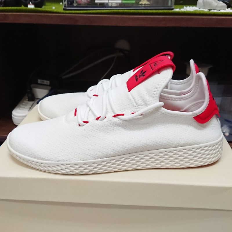 PW Tennis HU White Scarlet 白紅BD7530 | 蝦皮購物