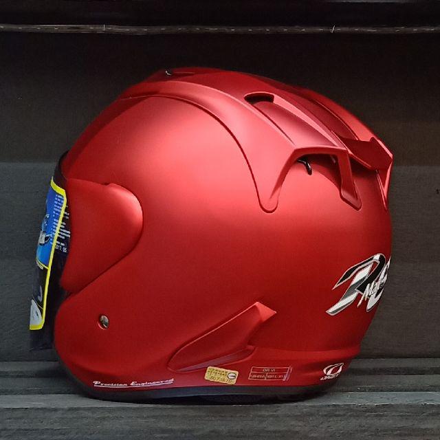 Product image ＋送原廠七彩電鍍片 世帽館安全帽2019最新款!! ONZA MAX-R6 maxr6代 R帽 素色 半罩 3/4罩 消光紅