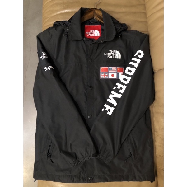 Supreme The North Face Expedition Coach Jacket 國旗SS14教練外套S