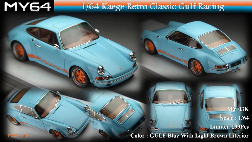 模例】MY64 1/64 Kaege Retro Classic (Porsche 993) | 蝦皮購物