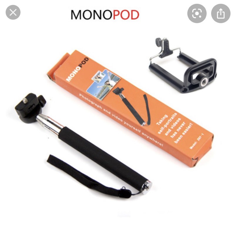 🕶限時免運 自拍桿 自拍棒 Monopod Model Z071 Cameras and phones 附手機架 蝦皮購物