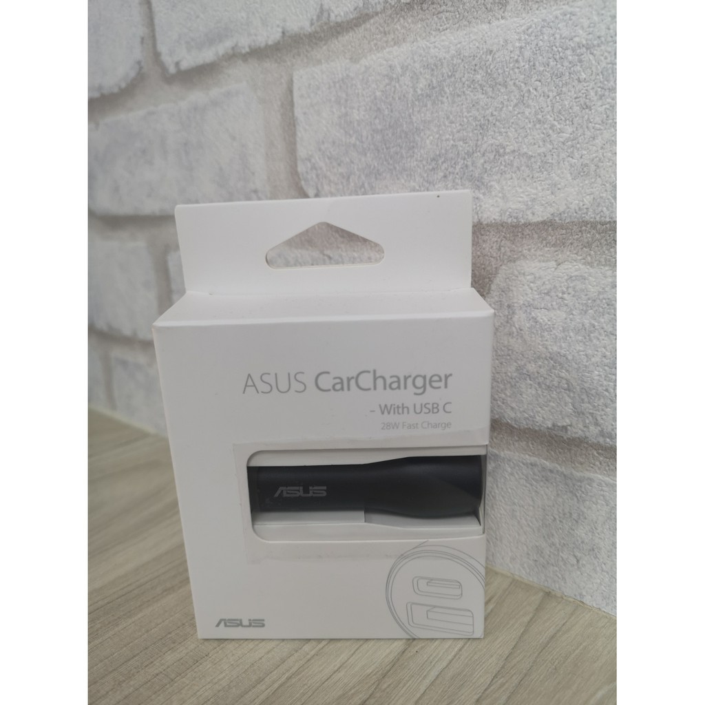 ASUS ACHU001 28W 車充 雙USB車載快速充電器 全新未拆台中可自取 | 蝦皮購物