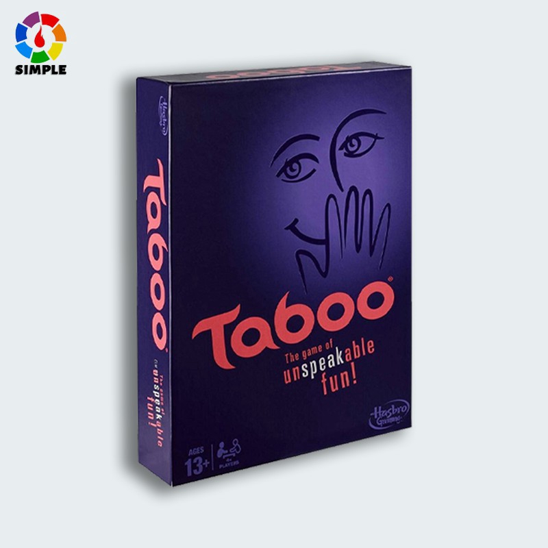 桌遊志】英文版Taboo Board Game 派對猜詞棋牌游戲| 蝦皮購物