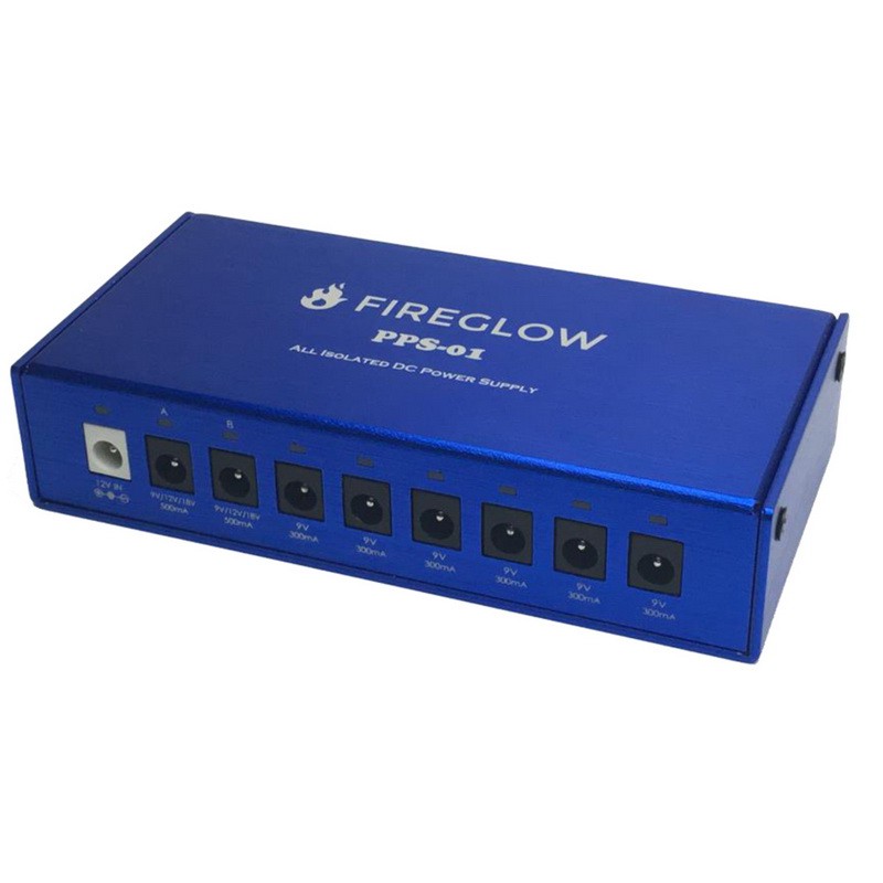 分期免運] FIREGLOW PPS-01 單顆效果器電源供應器獨立電供可切換9V/12V