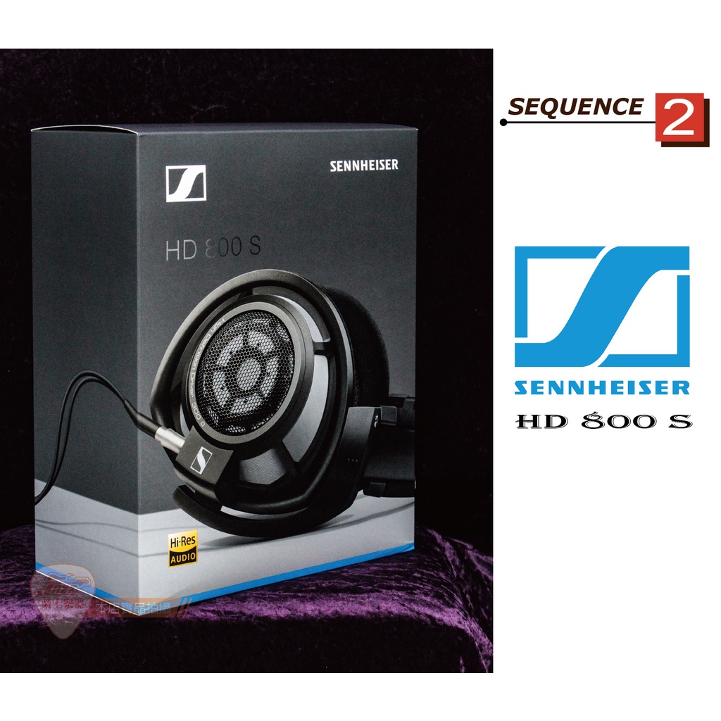 【爵士樂器】公司貨 德國製 森海 Sennheiser HD800S 耳罩式 耳機 監聽可用