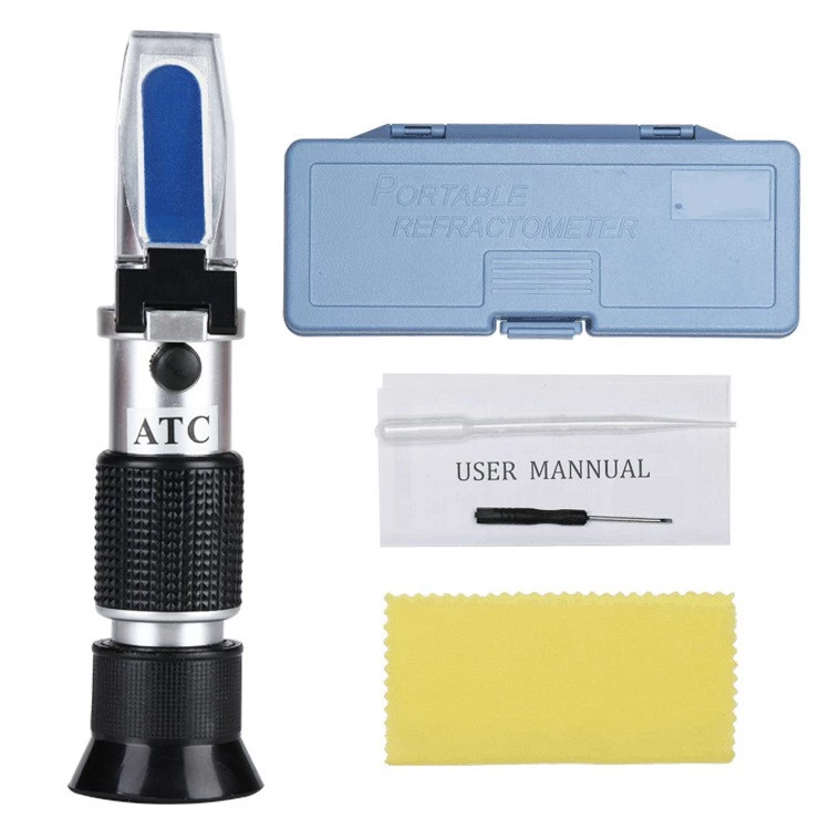 酒精測試0-25% 0-80% 酒精計 糖度計 測酒計 糖度檢測 葡萄糖折光儀