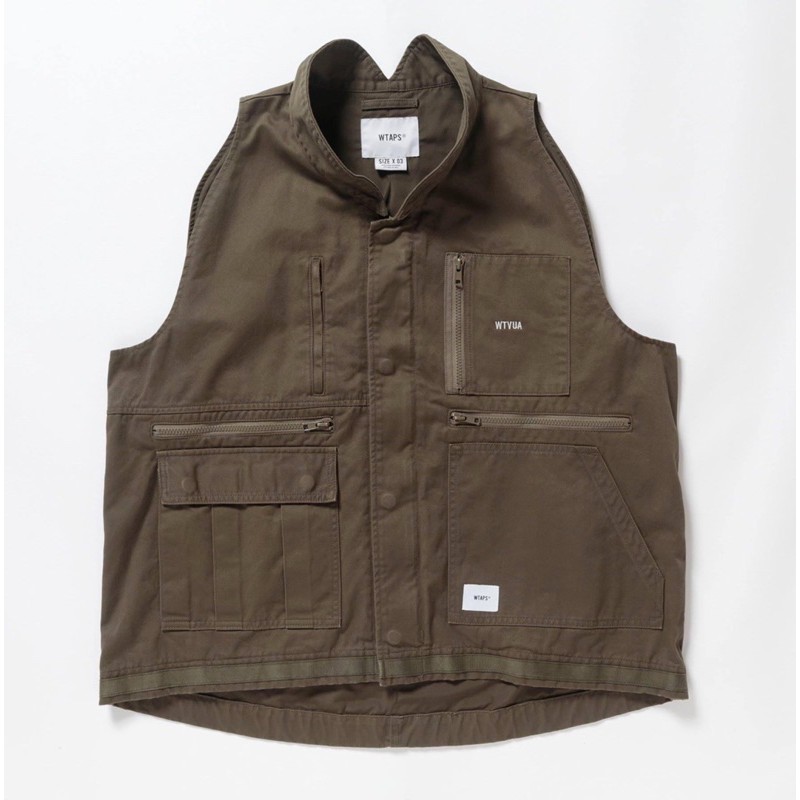 WTAPS 18SS REP / JACKET. COTTON. CHINO 戰術 背心