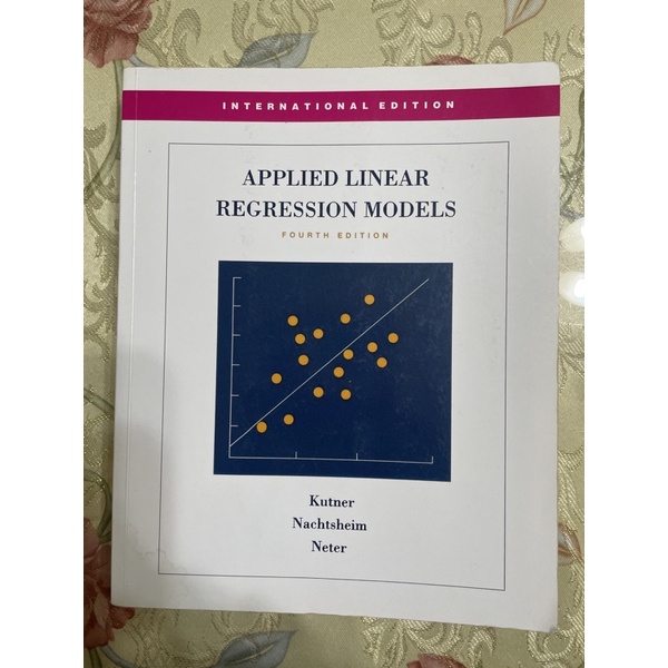 二手書 Applied Linear Regression Models 蝦皮購物 1786