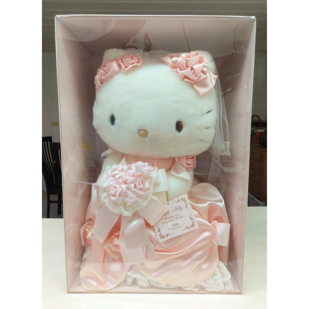 Hello Kitty 娃娃玩偶結婚婚禮對偶限量珍藏個人收藏品出清Vivitix 新娘