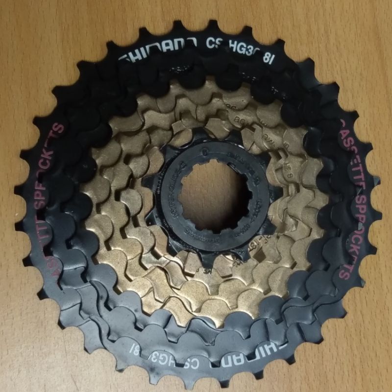 【多樂客】SHIMANO 8速卡式飛輪 11-32T, CS-HG30-8I | 蝦皮購物