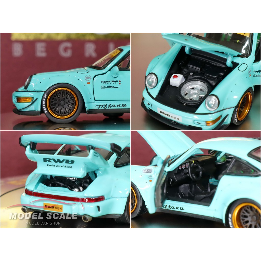 模例】PGM 1/64 RWB 964 Tiffany藍全可開| 蝦皮購物