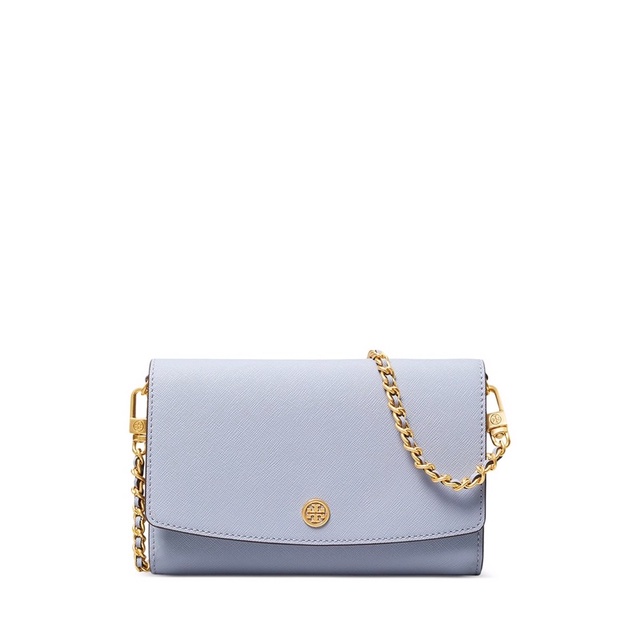 Tory burch robinson chain wallet new arrivals