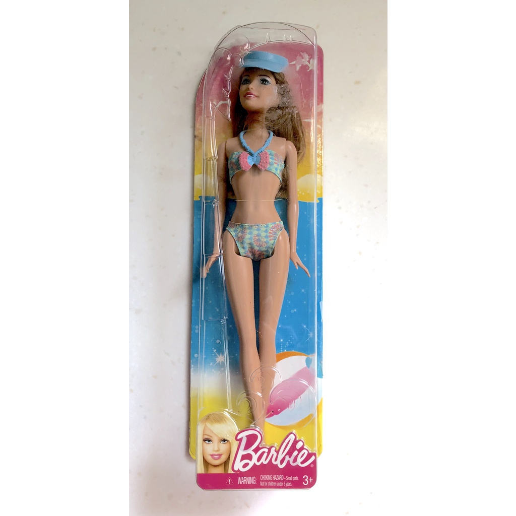 芭比娃娃比基尼Barbie Mattel Summer Beach Doll X9598 X9599 2012二擇