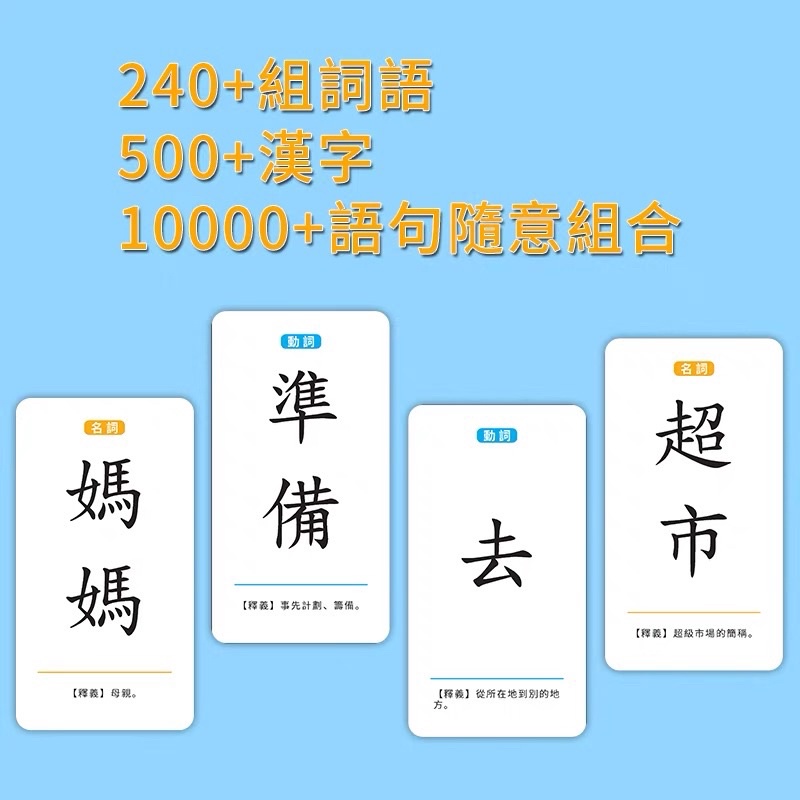【連詞成句】造句 桌遊|邊玩邊學的語文力訓練卡牌 | 蝦皮購物