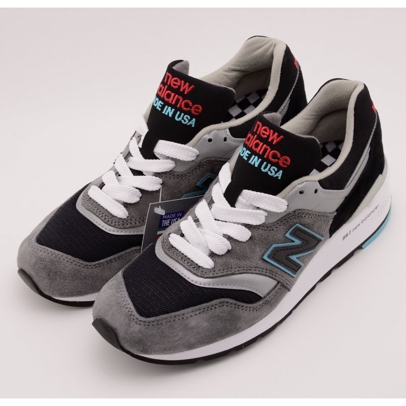 全新New Balance 997 M997 CGB 3M 美國製黑灰藍現貨| 蝦皮購物