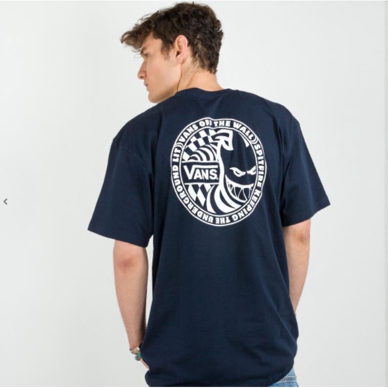 Vans x spitfire t shirt sales