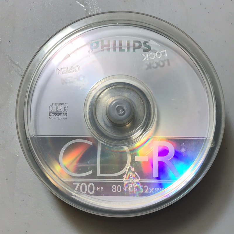 PHILIPS 飛利浦 52X CDR 燒錄片 23片 只要100元 | 蝦皮購物