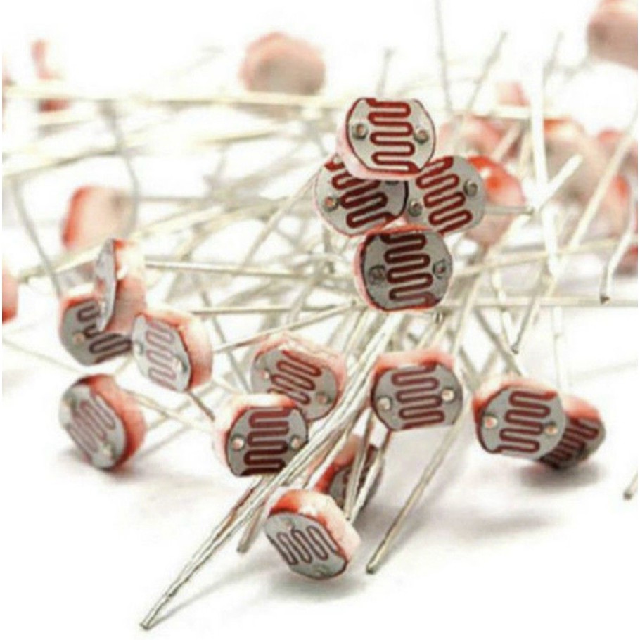 【樂意創客官方店】《附發票》5MM 光敏電阻5516 光電開關元件 光電檢測元件 | 蝦皮購物
