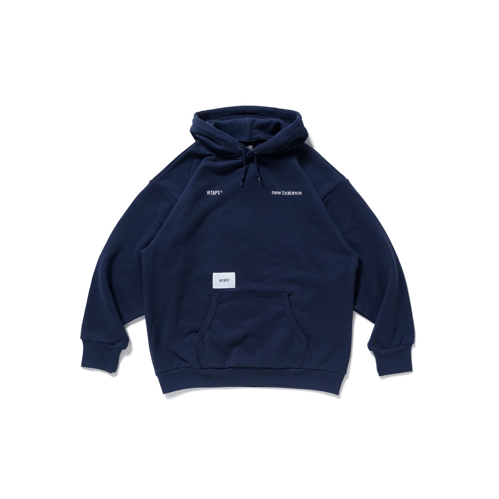 WTAPS X New balance ACADEMY / HOODED / COPO 台灣公司貨帽T 藍L