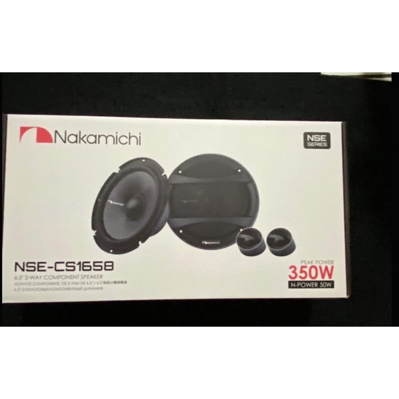 現貨全新 日本中道正品Nakamichi NSE-CS1658 二音路分音喇叭6.5吋 | 蝦皮購物
