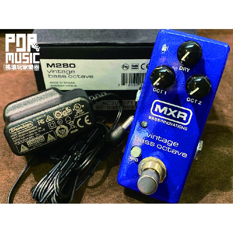 搖滾玩家樂器】全新公司貨免運M280 Vintage Bass Octave MXR DUNLOP 8