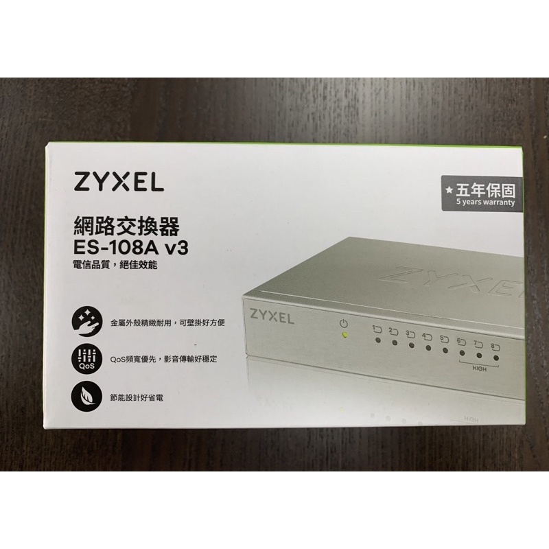 Zyxel ES 108A V3 8 10 100 Mbps 