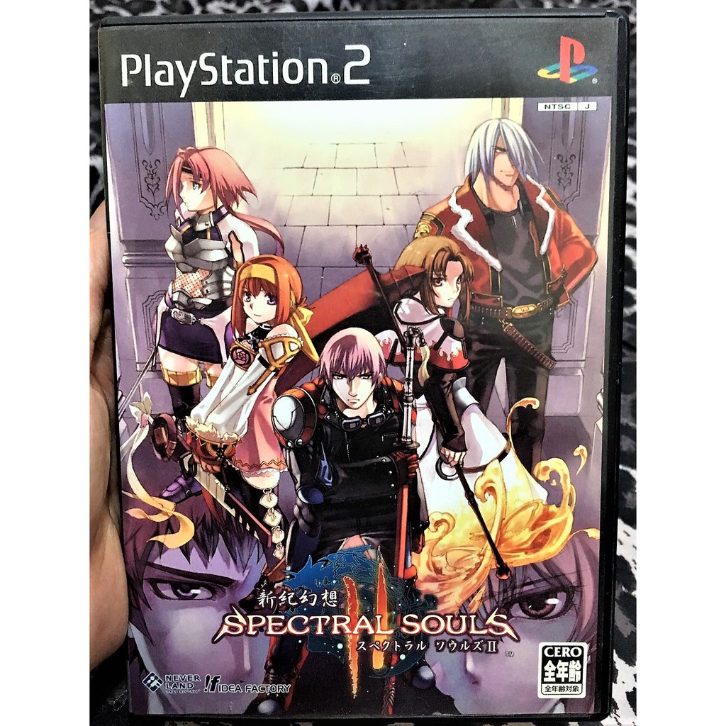 歡樂本舖 PS2遊戲 PS2 新紀幻想 聖魔戰記 聖魔之魂 Spectral Souls 日版遊戲 A6
