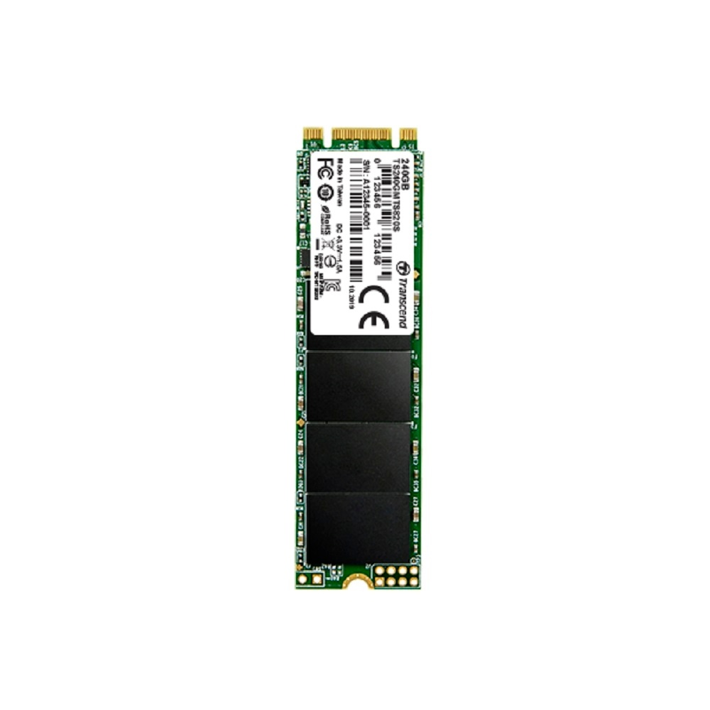 Transcend 創見240GB M.2 2280 SATA Ⅲ SSD 固態硬碟TS240GMMTS820S