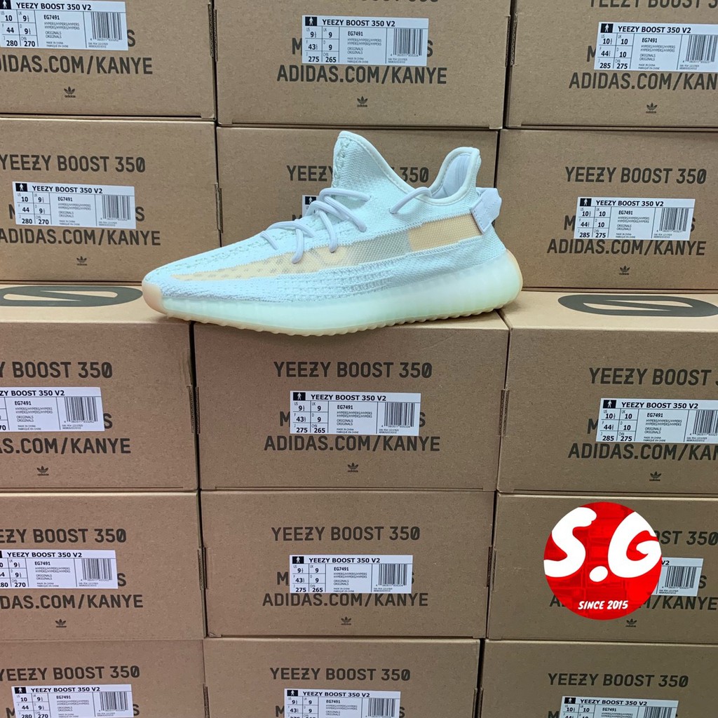 S.G Adidas Yeezy Boost 350 V2 'Hyperspace' 亞洲限定冷灰EG7491