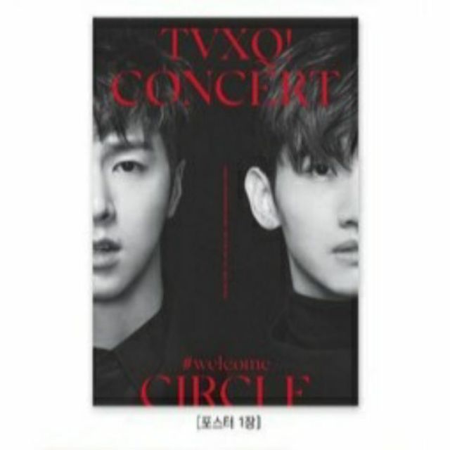 東方神起TVXQ! 允浩昌珉CIRCLE #WELCOME 演唱會DVD 韓版官方海報| 蝦皮購物