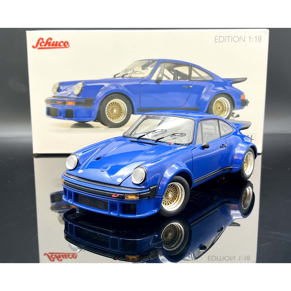 Porsche 934 RSR Année de construction 1976 Monaco bleu 1:18