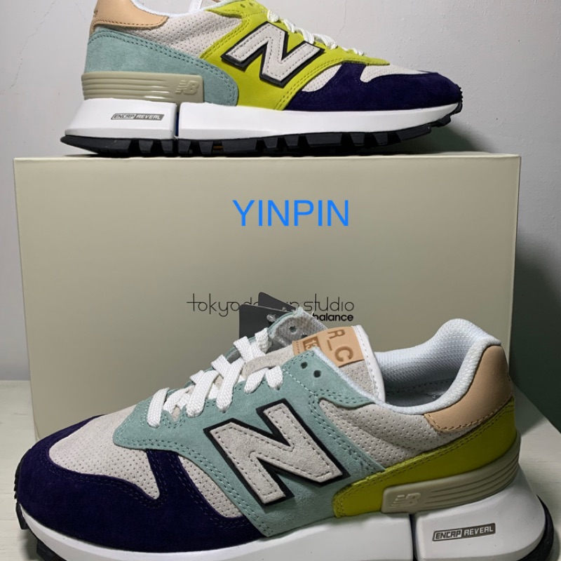 現貨紐巴倫 New Balance RC 1300 TF Tokyo Desighn Studio 東京 藍黃綠 鴛鴦