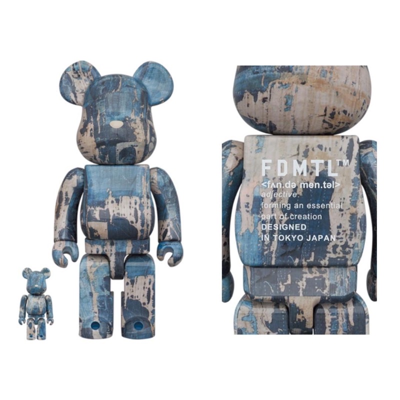FDMTL x MEDICOM TOY BE@RBRICK FDMTL2022