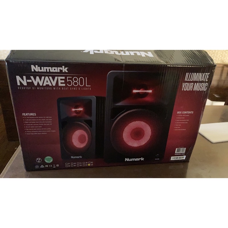 Numark N-wave 580L 主動式監聽喇叭價格聊聊| 蝦皮購物