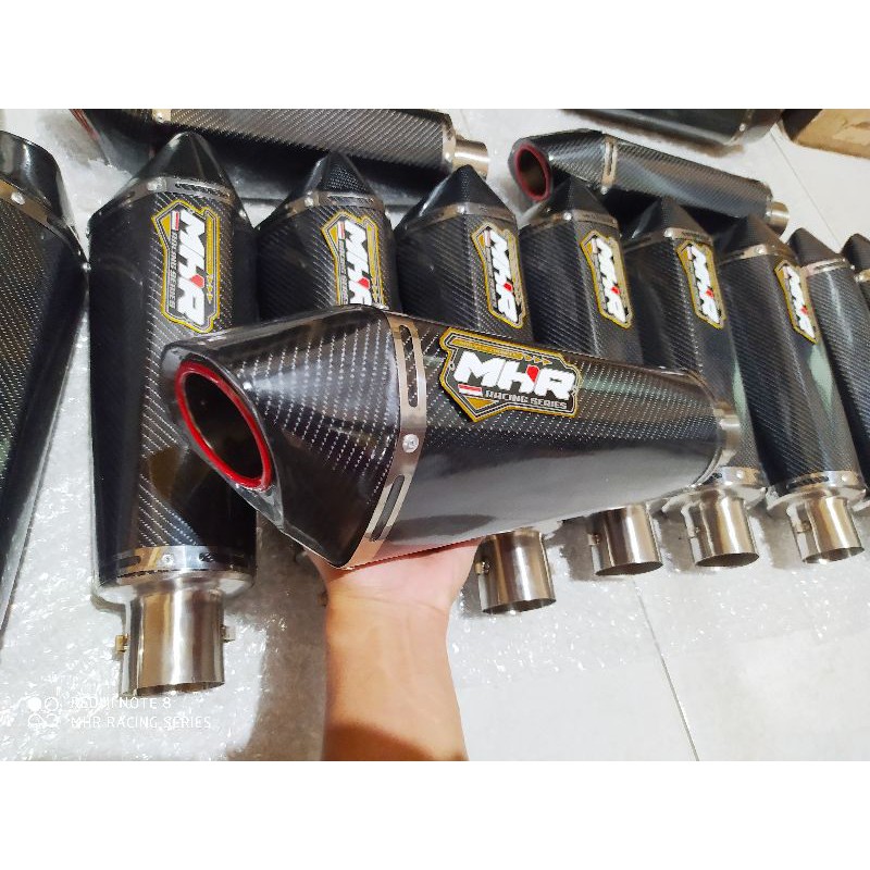 原裝 MHR RACING 長碳纖維進氣口 50mm | 蝦皮購物