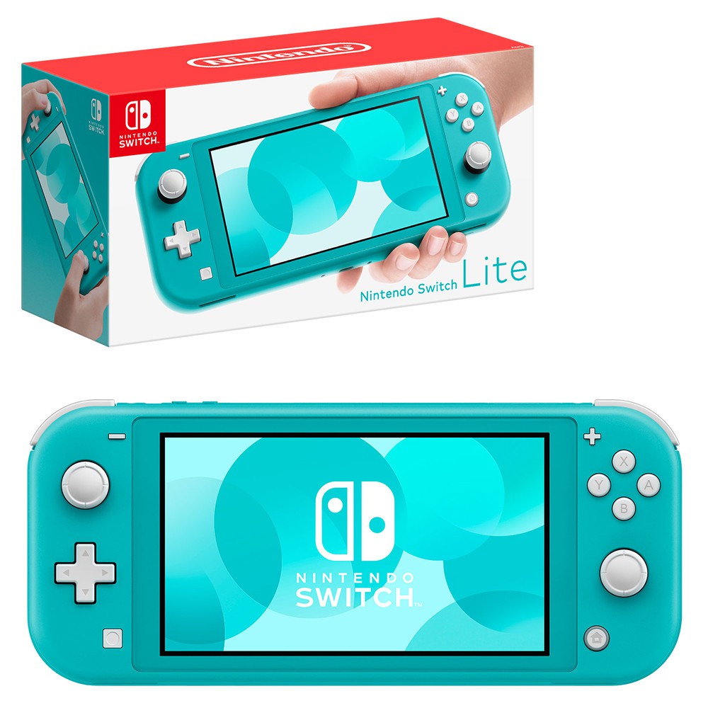 降價]任天堂Nintendo Switch Lite 主機藍綠色(二手/九成新) NS主機