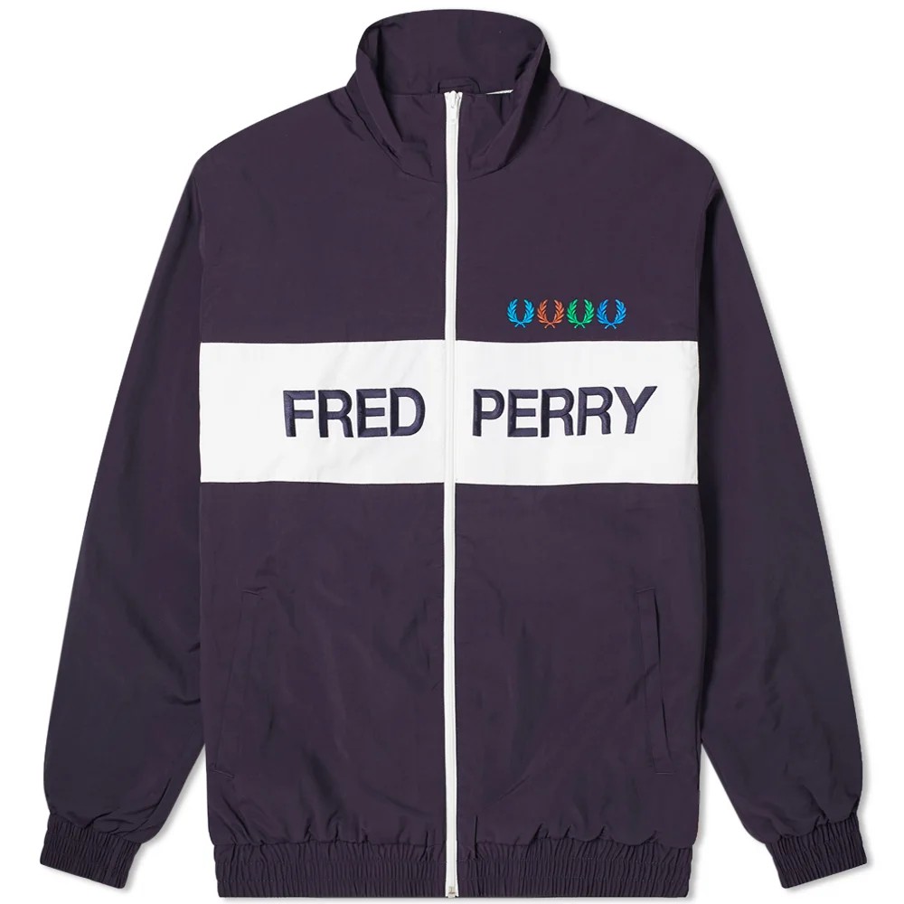 全新特價！Fred Perry x Beams Shell Jacket 深藍運動防風夾克外套XS號