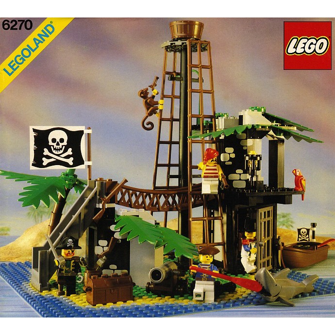 樂高資本】LEGO 6270 Forbidden Island 樂高經典絕版海盜系列無盒無