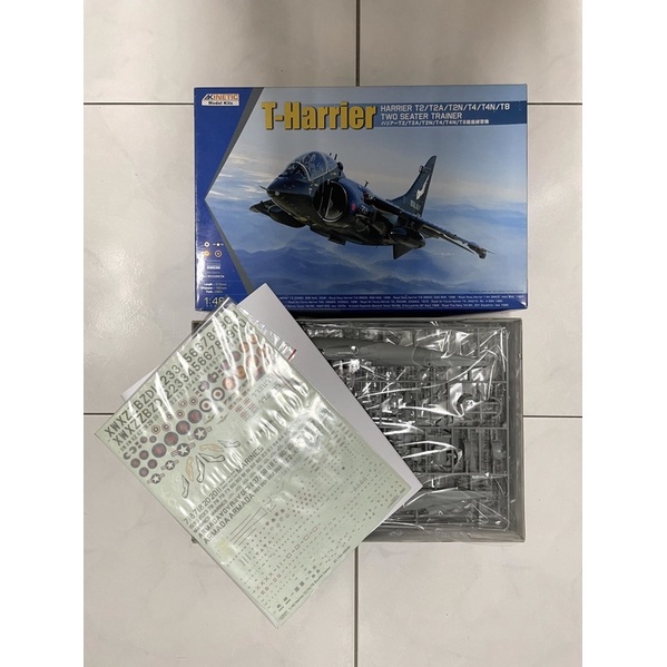 (二手)KINETIC T-Harrier T2/T2A/T2N/T4/T4N/T8複座練習機 1:48