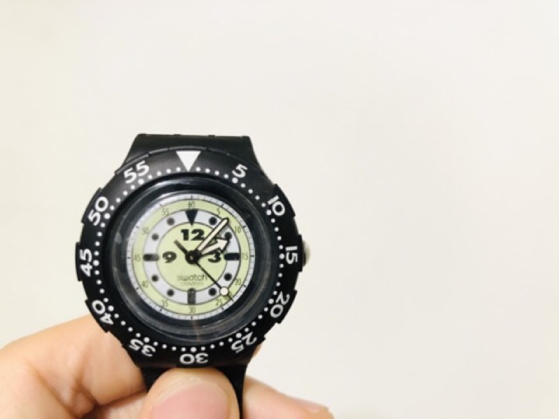 ZARD 坂井泉水同款 SWATCH SCUBA200 sdb105 1995 BLACK SHARK 手錶