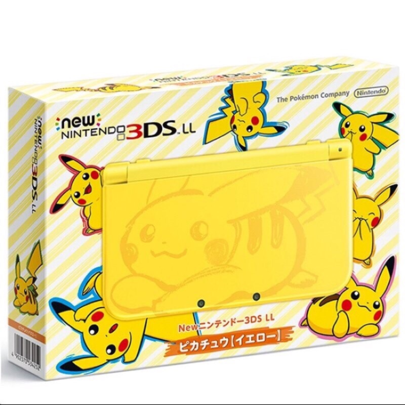 任天堂 new 3dsLL 皮卡丘 皮卡丘版 皮卡丘機 全新現貨 n3ds n3dsll 3ds | 蝦皮購物