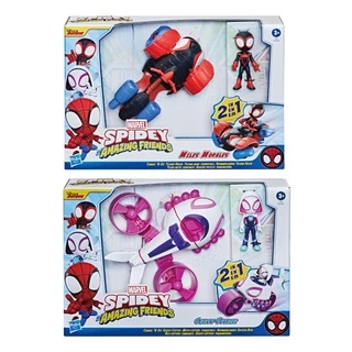 Spider-man蜘蛛人	 漫威蜘蛛人與他的神奇朋友們4吋英雄人物交通工具組- 隨機發貨	ToysRUs玩具反斗城