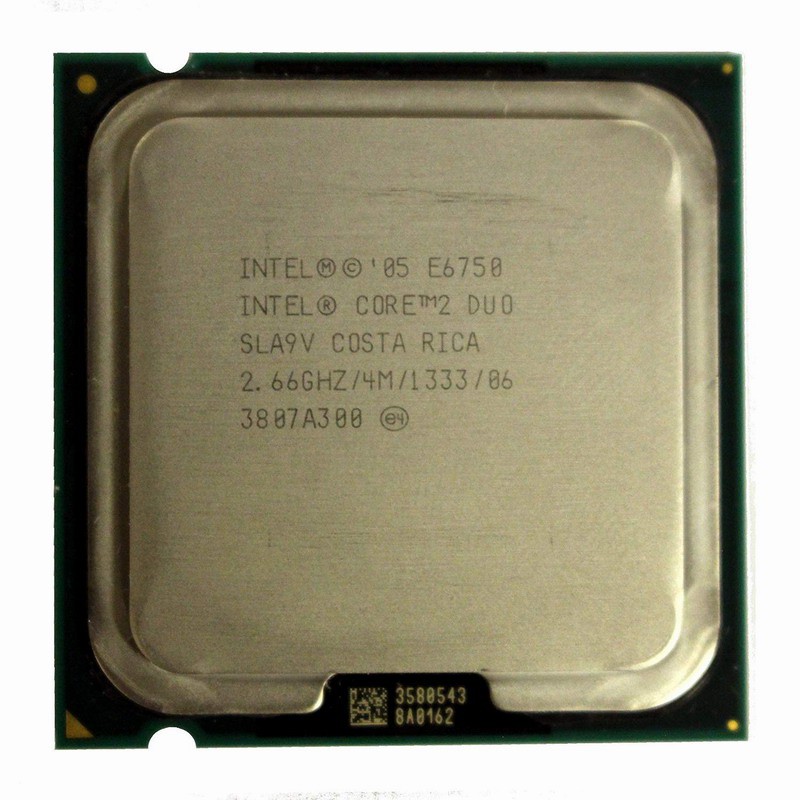 Intel Core 2 Duo E6750 雙核心 775腳位 處理器、4M快取、2.66G、1333MHz | 蝦皮購物