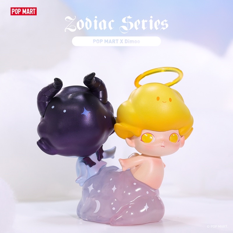Dimoo 十二星座 系列 公仔 盒玩 盲盒 POP MART 泡泡瑪特 | 蝦皮購物
