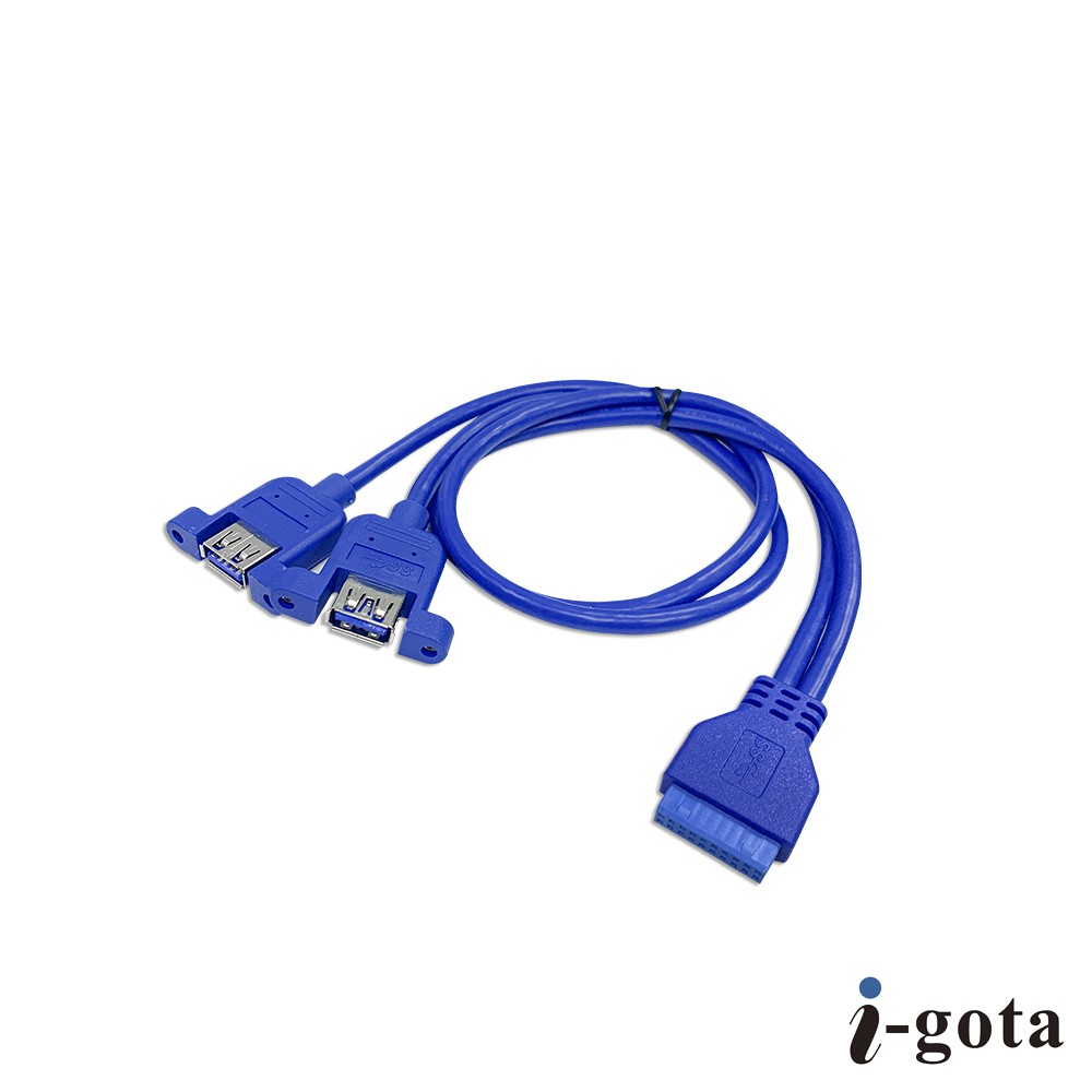 CX USB 線3.0 頭傳輸線IDC 20pin 主機面板線帶鎖孔50cm 20母19母| 蝦皮購物