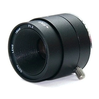 監視器鏡頭 手動光圈 16mm /F1.2 鏡頭 監視器鏡頭 標準型攝影機頭 監視器 含稅開發票